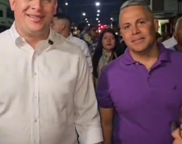 ​Video: Gobernador Leonardo Intoci y Alcalde Rogger Daza acompañaron al pueblo sanfelipeño en la procesión del Nazareno